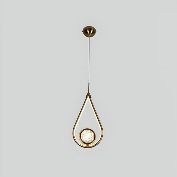 LED WATER DROP PENDANT LIGHT