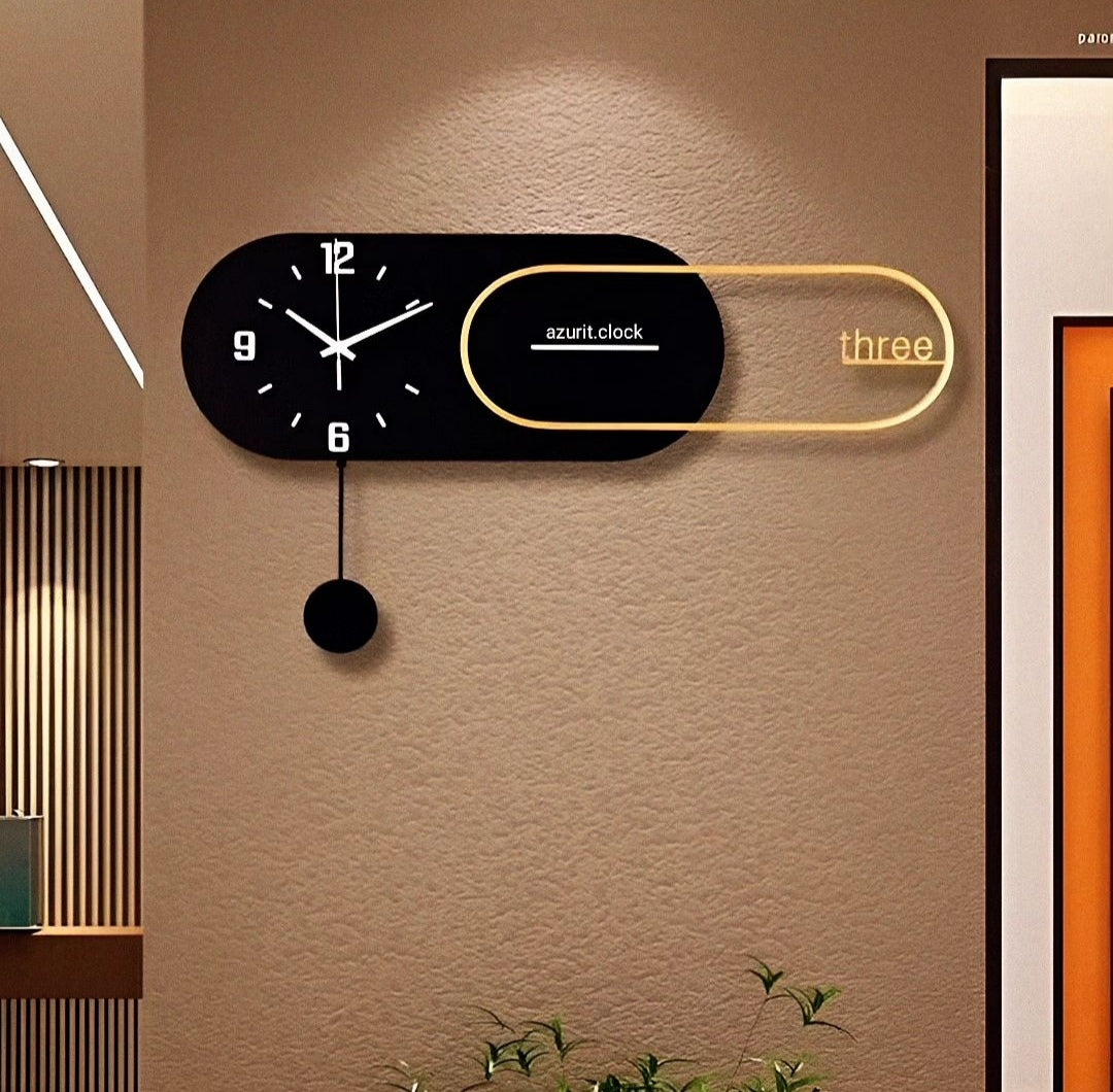 MINIMAL LED CLOCK WALL LIGHT