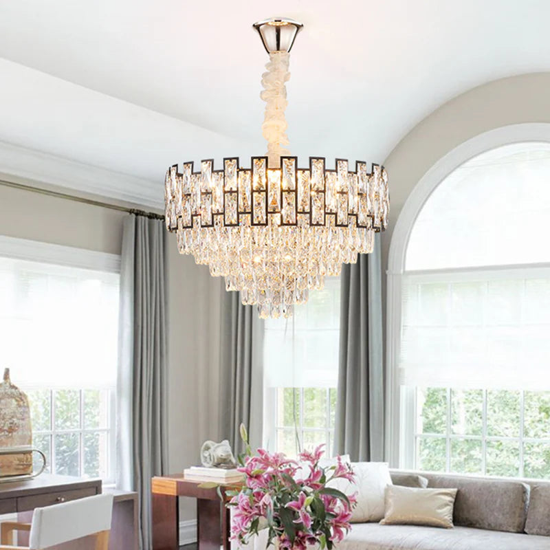 STYLISH CRYSTAL CHANDELIER