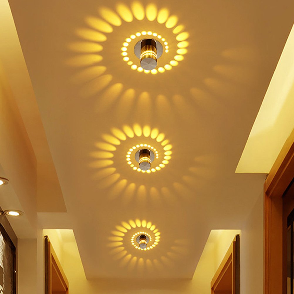 SPIRAL RECESSED CEILING/WALL LIGHT