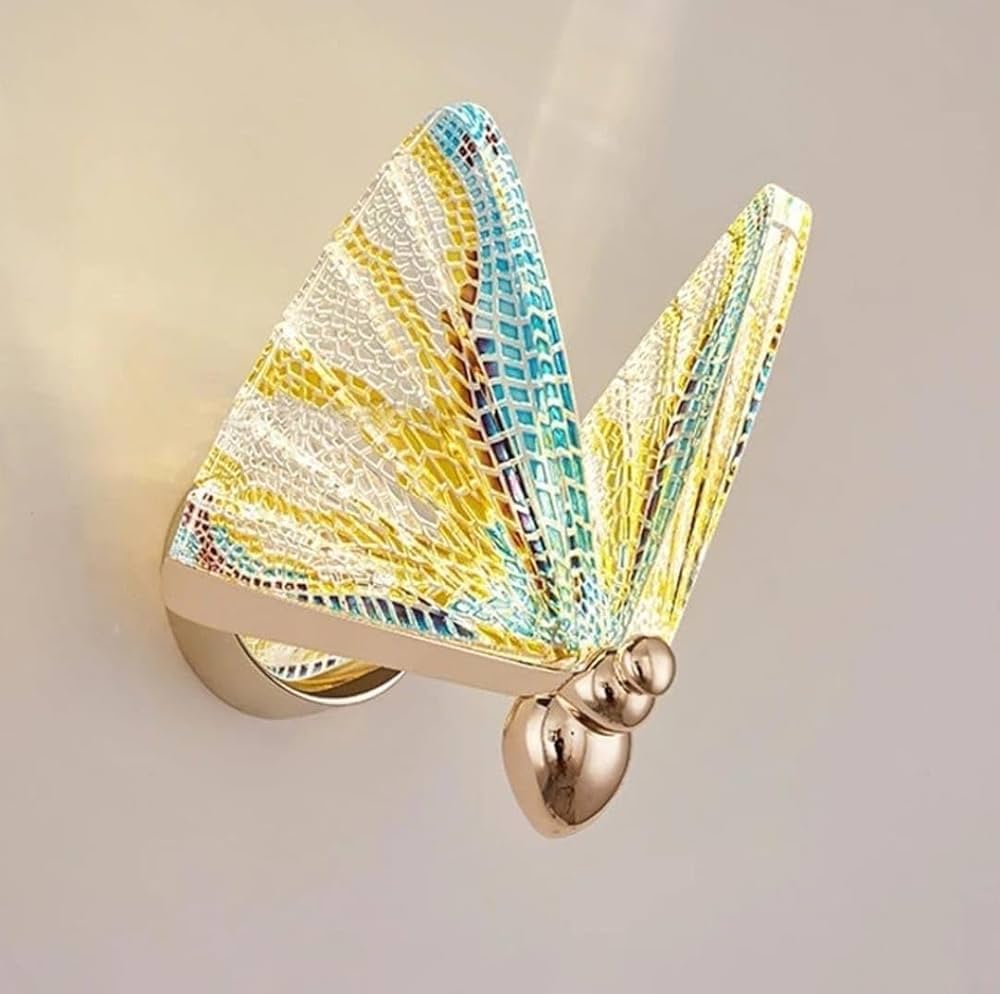 BEAUTIFUL BUTTERFLY WALL SCONCE