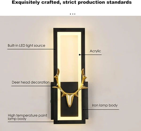 NORDIC HORN WALL LIGHT