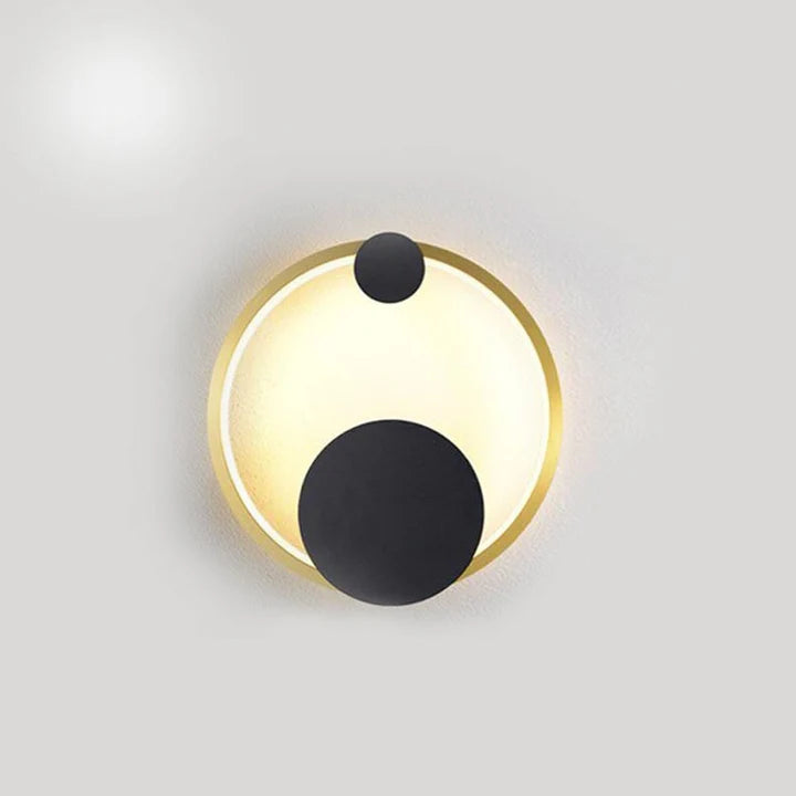 GOLD RING WALL LIGHT