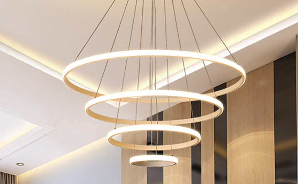 4 RING STYLISH CHANDELIER