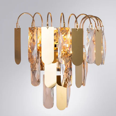 LUXURY CRYSTAL STRIPS WALL LIGHT