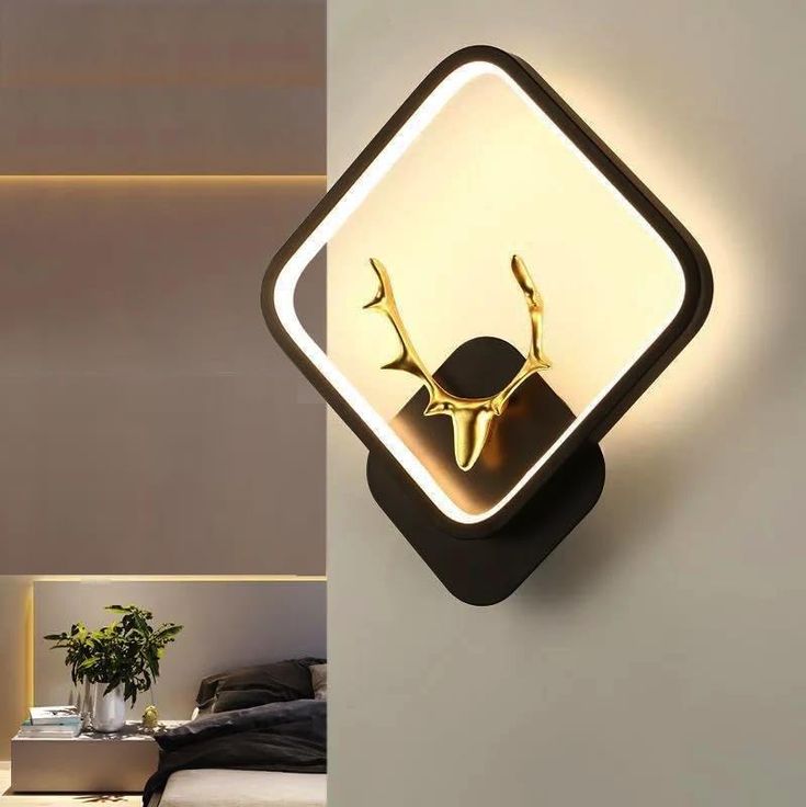 LED DEER WALL LIGHT