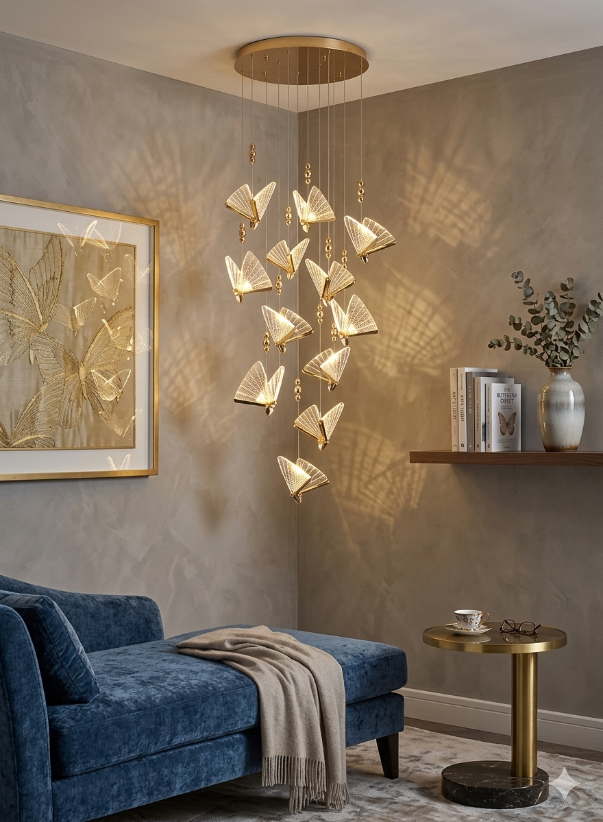 BUTTERFLY CHANDELIER