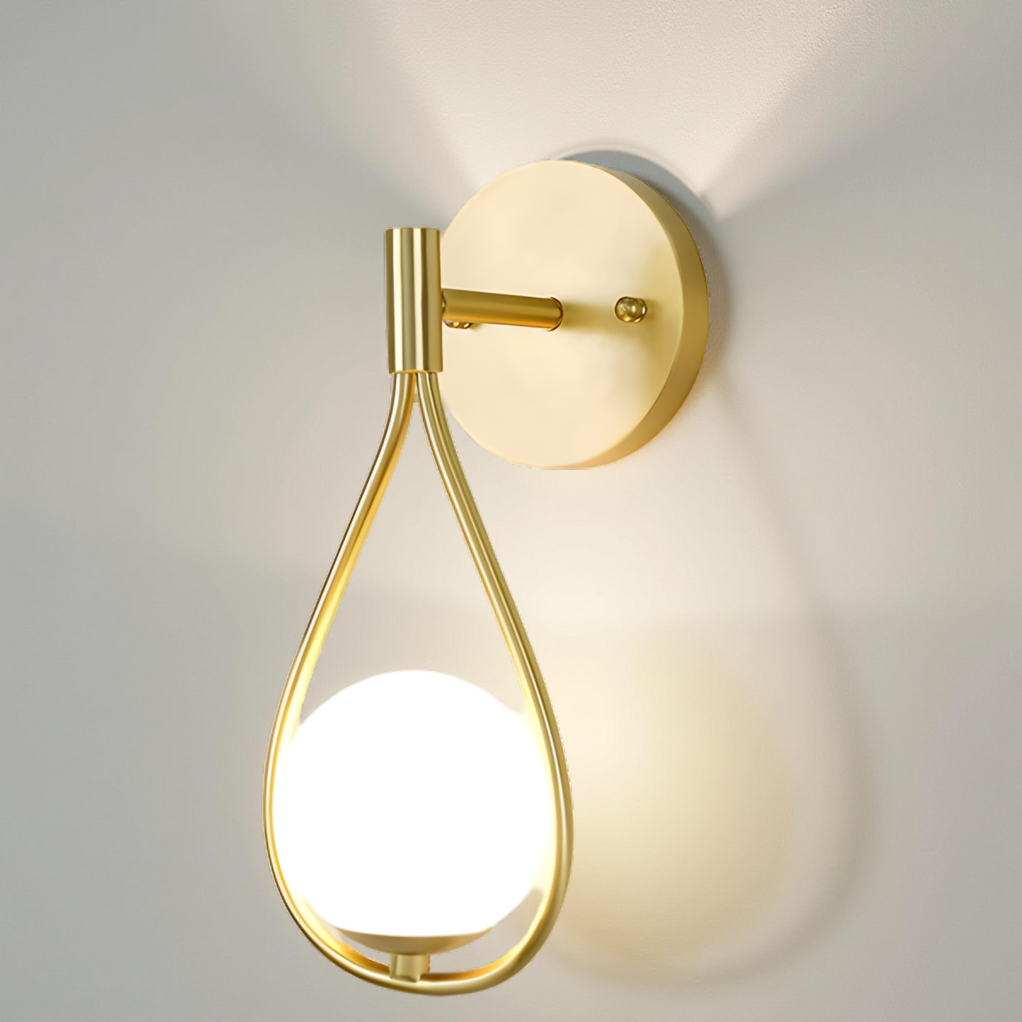 CRYSTAL GLOW WALL SCONCE