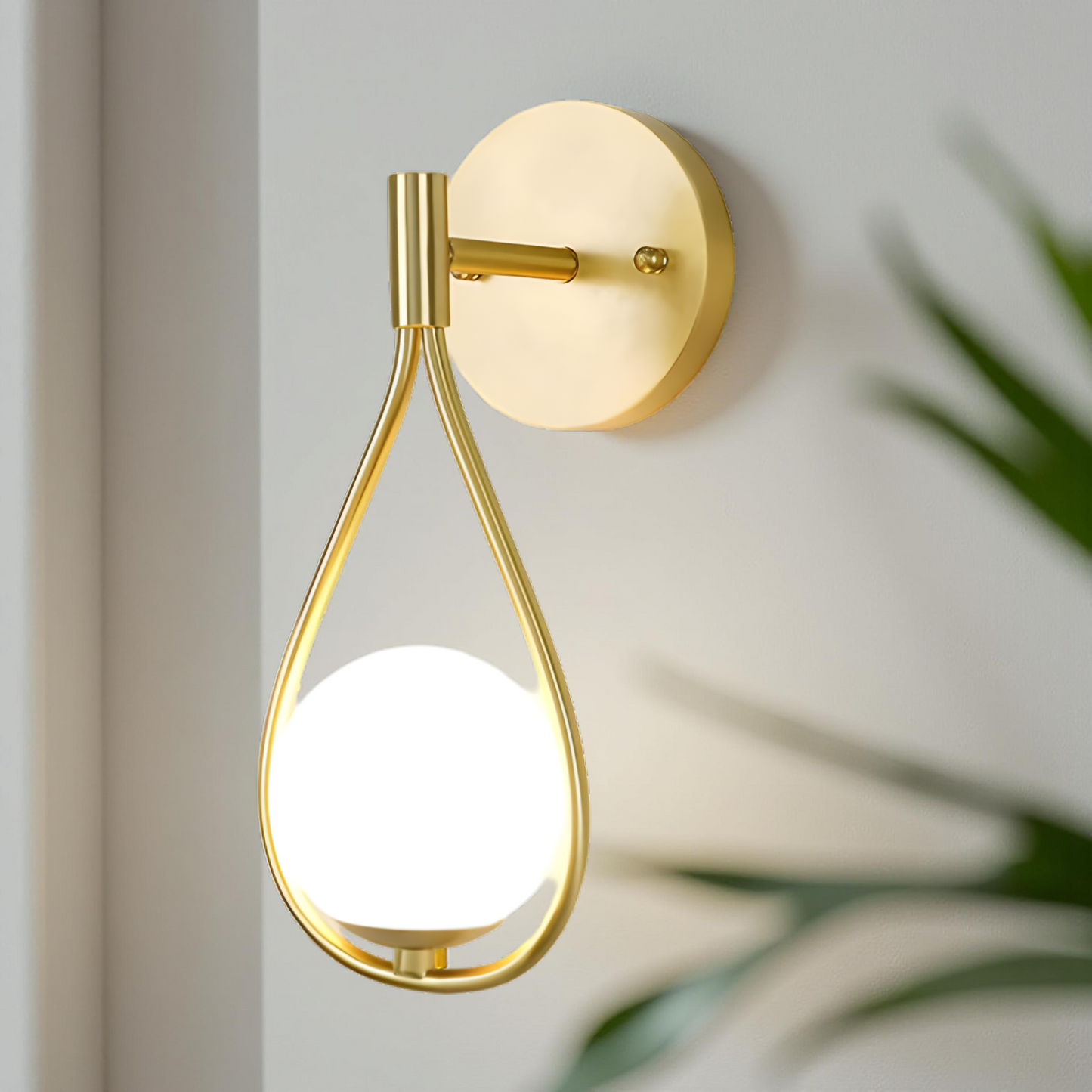 CRYSTAL GLOW WALL SCONCE