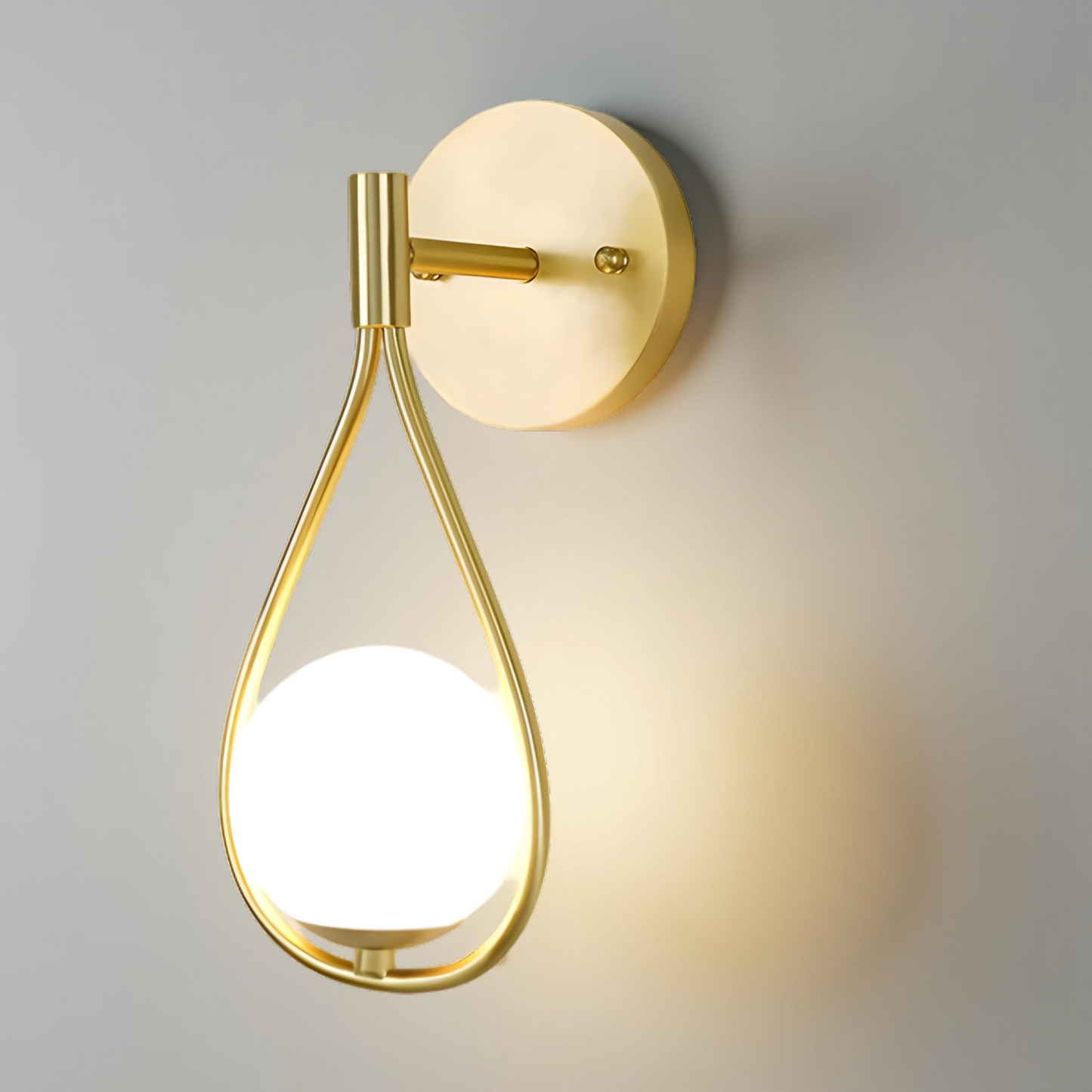 CRYSTAL GLOW WALL SCONCE