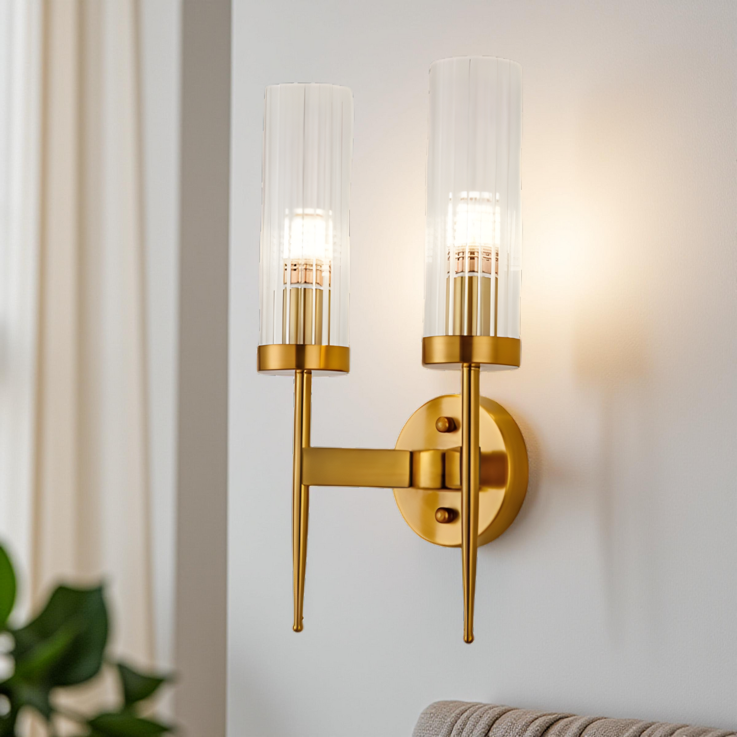 MODERN INDOOR CANDLE WALL SCONE