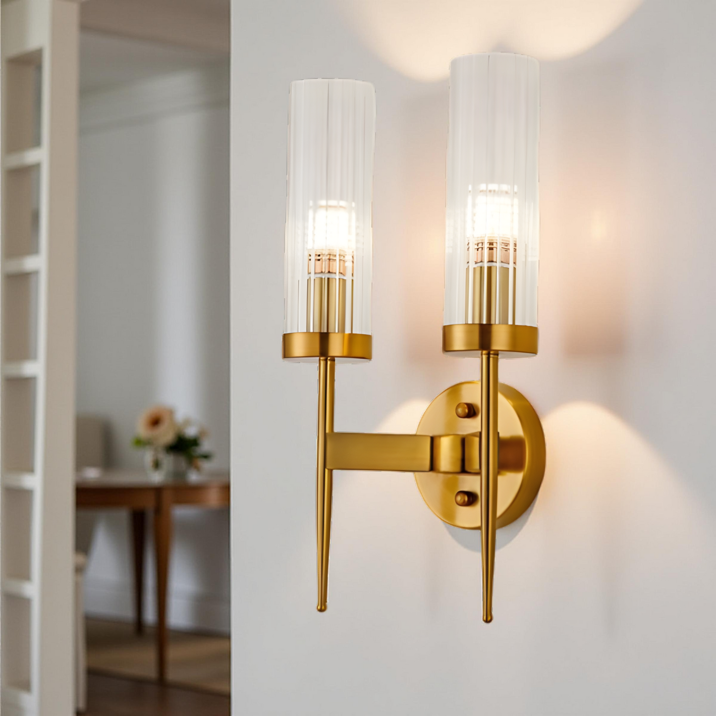 MODERN INDOOR CANDLE WALL SCONE
