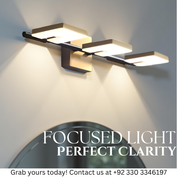 GOLDEN MODERN MIRROR LIGHT