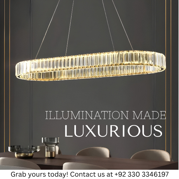 OVAL LUXE CHANDELIER