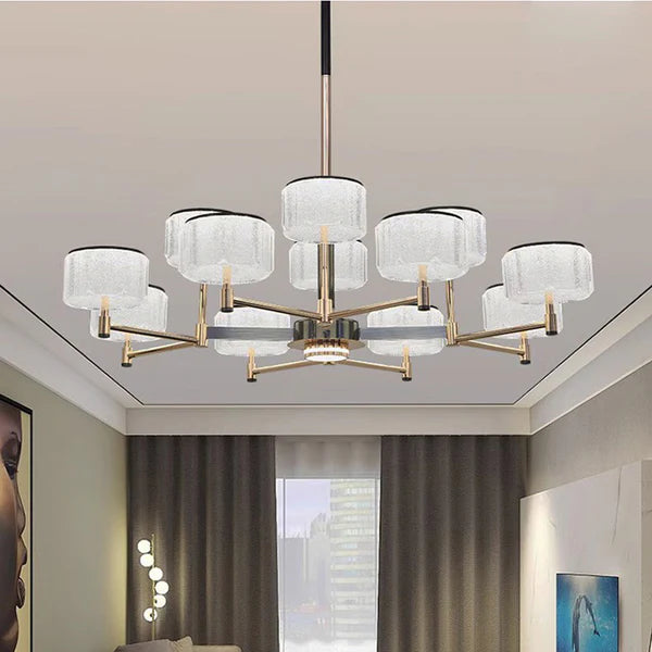 ICE CRYSTAL ELEGANCE CHANDELIER