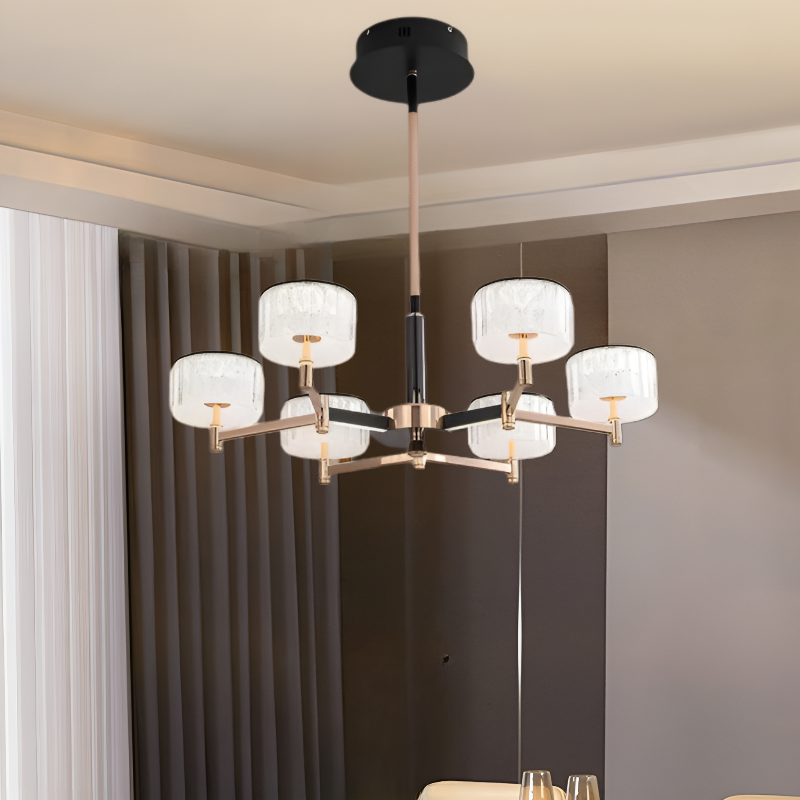 ICE CRYSTAL ELEGANCE CHANDELIER