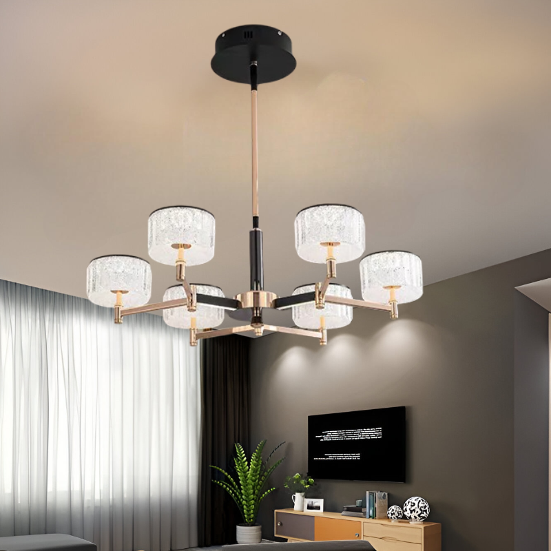 ICE CRYSTAL ELEGANCE CHANDELIER