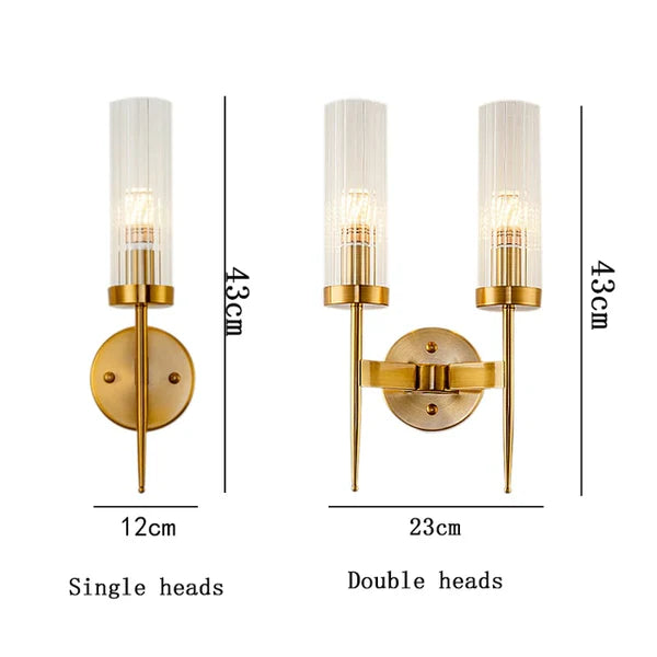 MODERN INDOOR CANDLE WALL SCONE