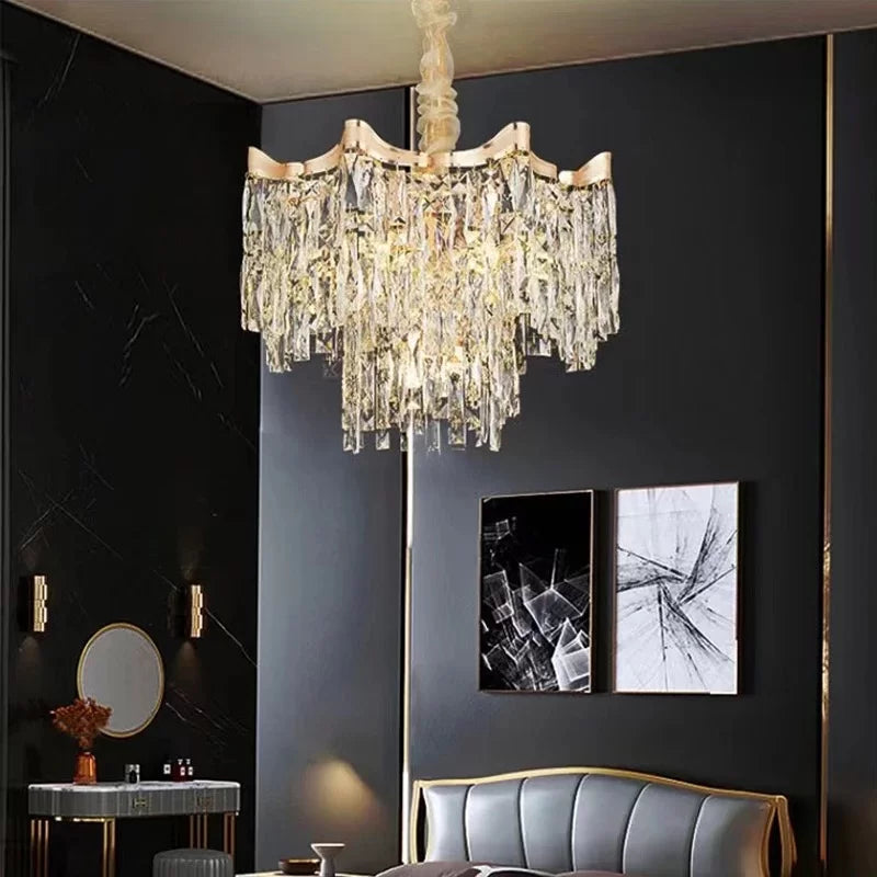 LUXURY CRYSTAL LIGHTING CHANDELIER