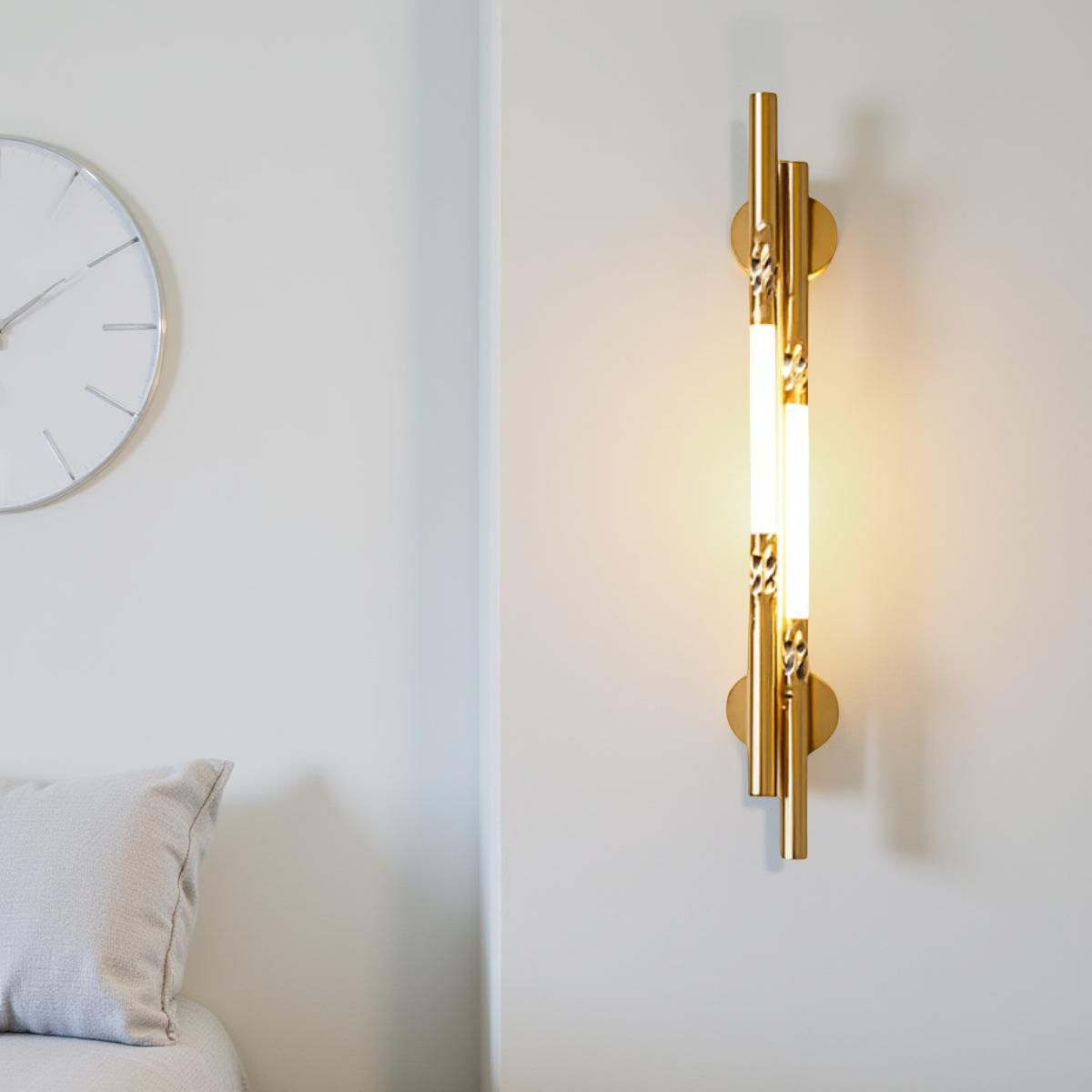 MODERN GOLDEN WALL LAMP FOR BEDROOM & LIVING ROOM