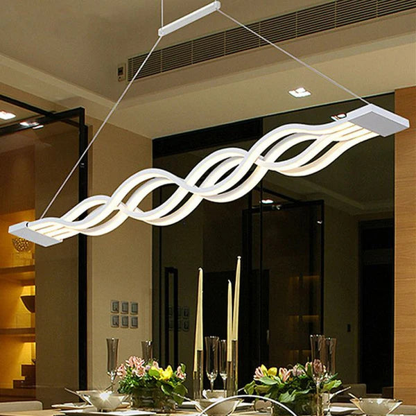 STYLISH WAVY PENDANT LIGHT