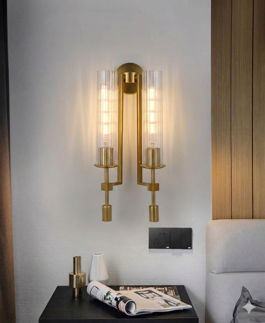 TWIN TUBE WALL LIGHT