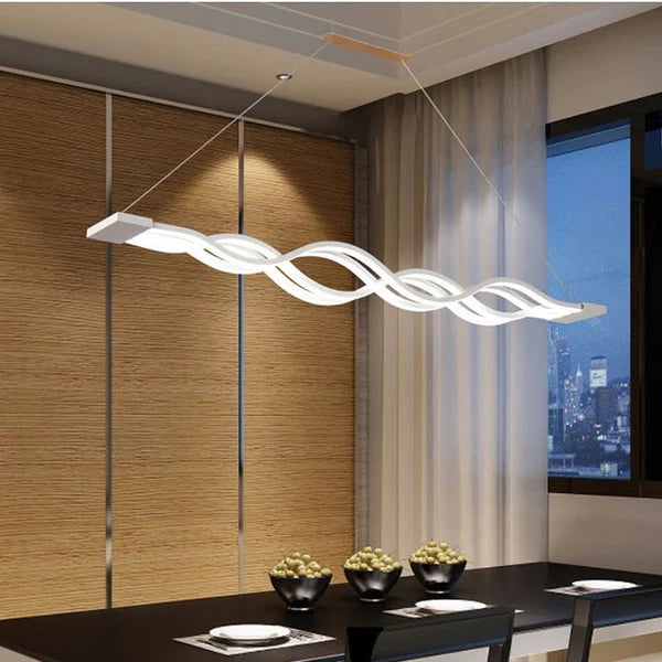 STYLISH WAVY PENDANT LIGHT