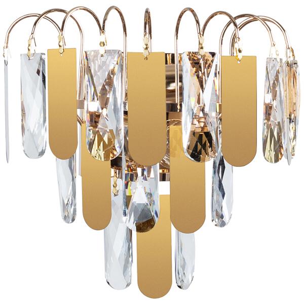 LUXURY CRYSTAL STRIPS WALL LIGHT
