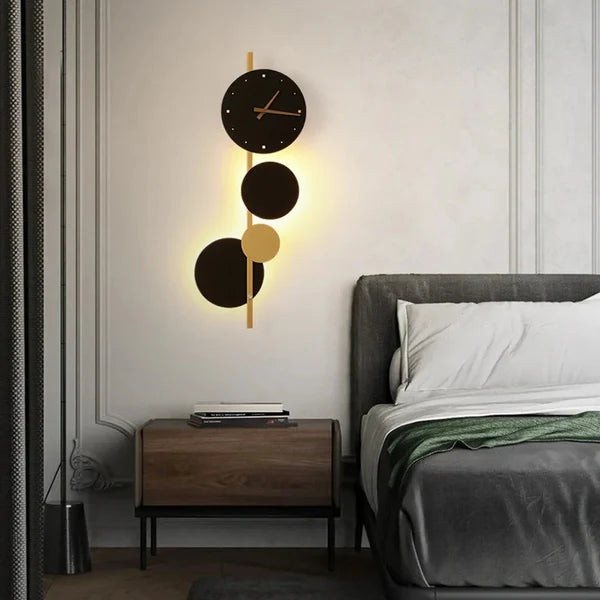 WALLCLOCK LED WALL LIGHT
