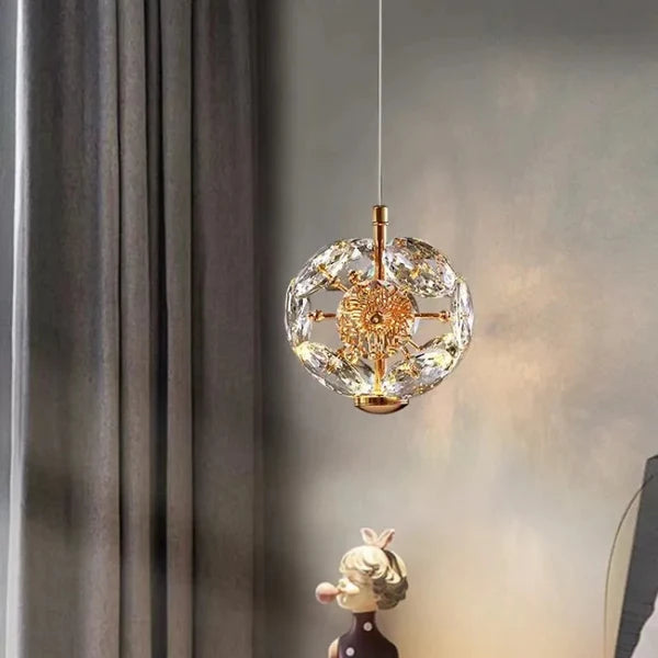 STYLISH BEDSIDE CRYSTAL LIGHT