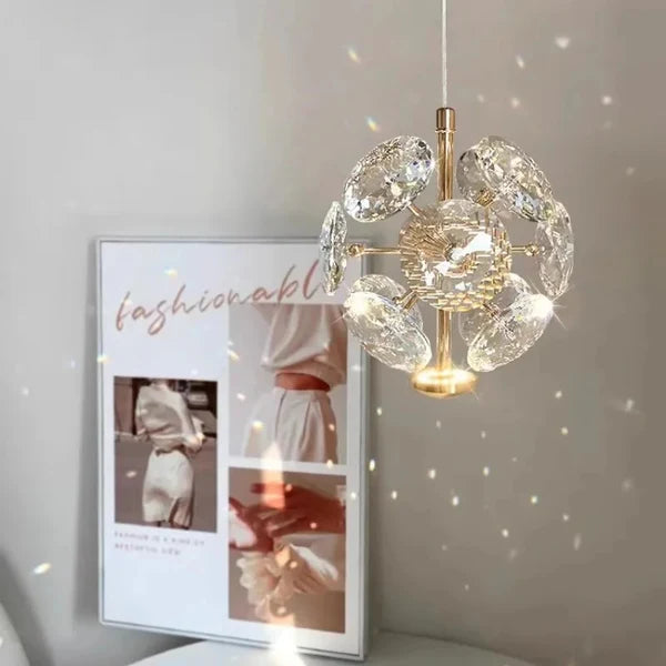 STYLISH BEDSIDE CRYSTAL LIGHT