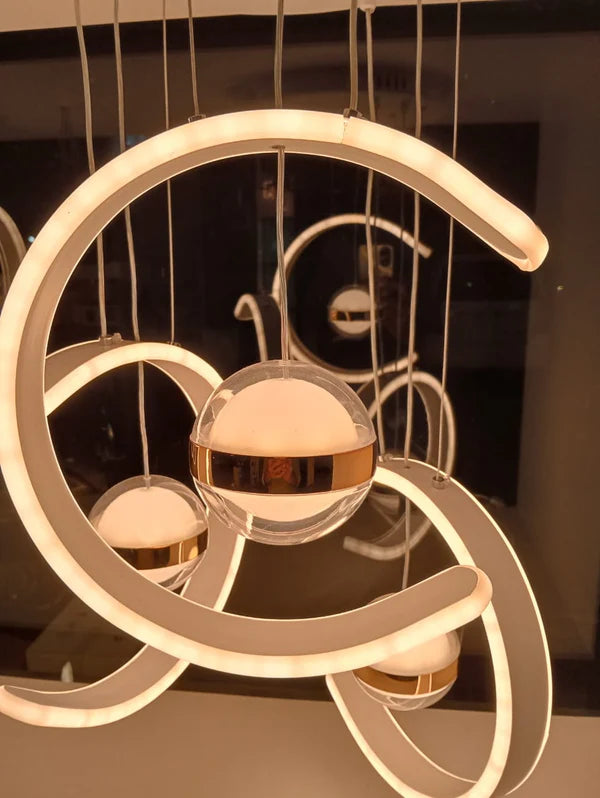 CURVE LED HANGING PENDANT LIGHT