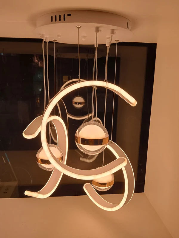 CURVE LED HANGING PENDANT LIGHT