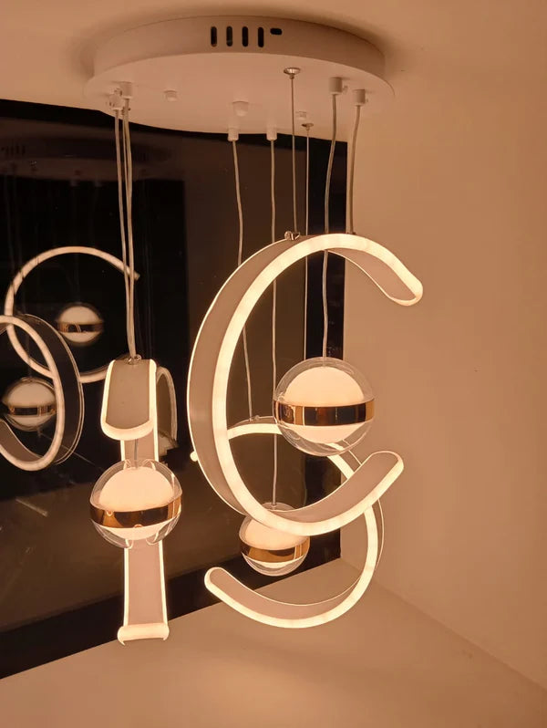 CURVE LED HANGING PENDANT LIGHT