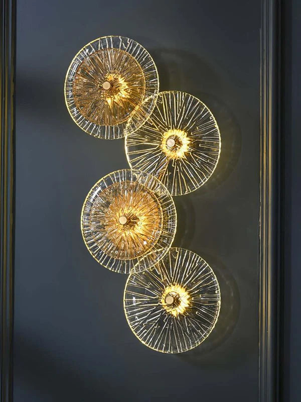GOLDEN WALL LAMP