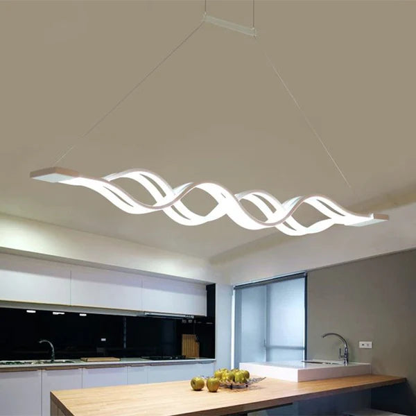 STYLISH WAVY PENDANT LIGHT