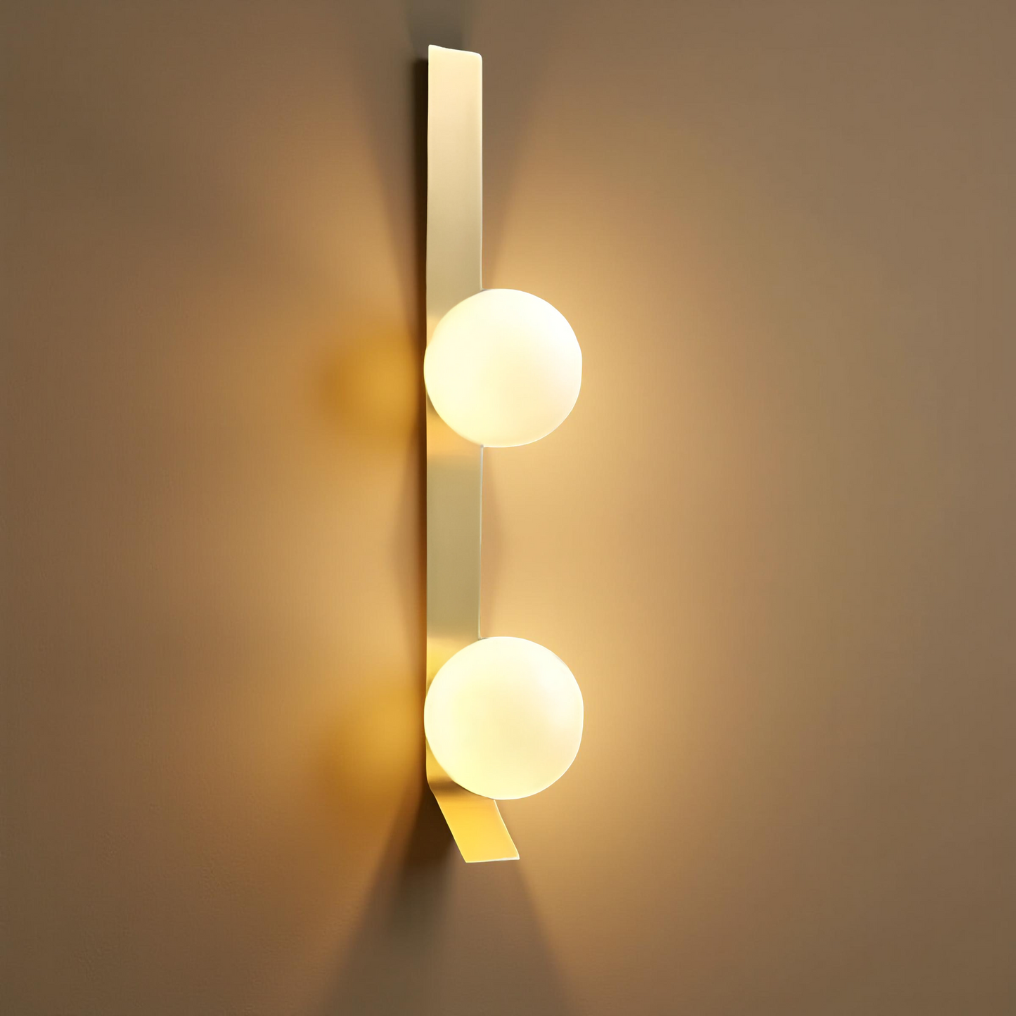 TWIN MOON GLOW WALL LIGHT