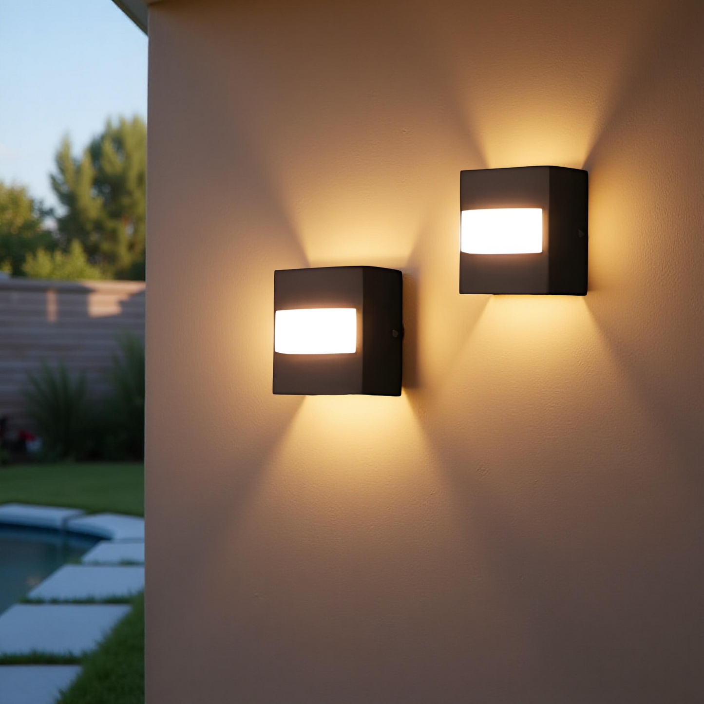 GLOW CUBE OUTDOOR LIGHT