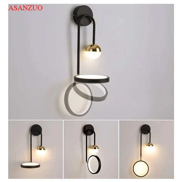 GOLDEN WALL SCONCE
