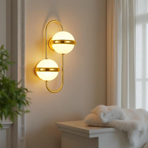 TWIN GLOW BEDSIDE WALL LIGHT