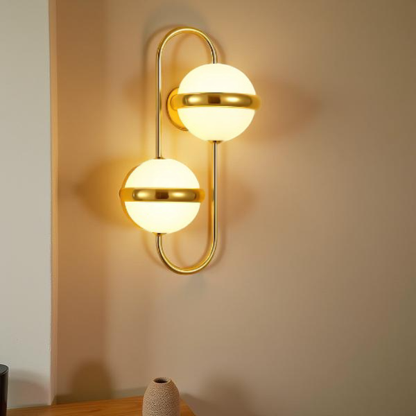 TWIN GLOW BEDSIDE WALL LIGHT