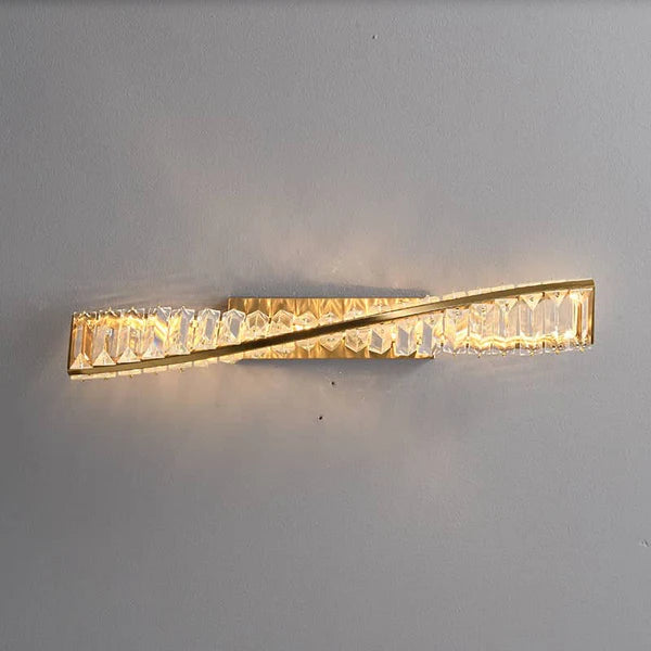 CRYSTAL WALL LIGHT FIXTURE