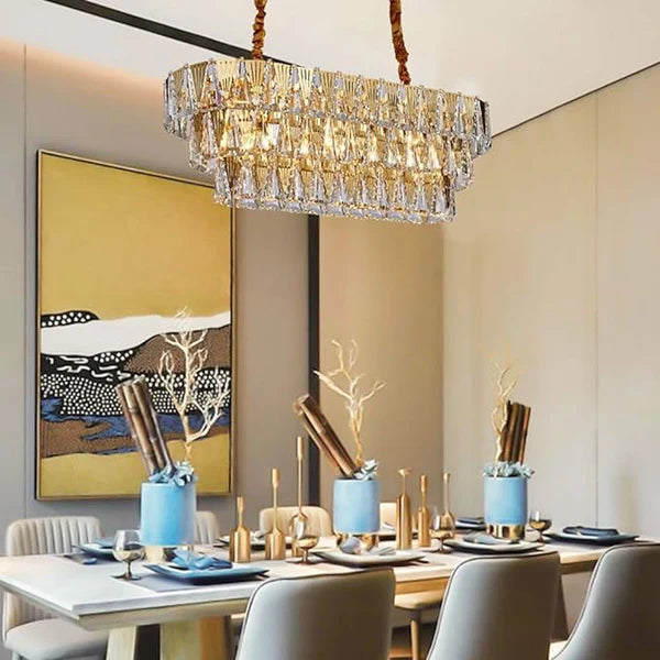 STYLISH CRYSTAL CHANDELIER