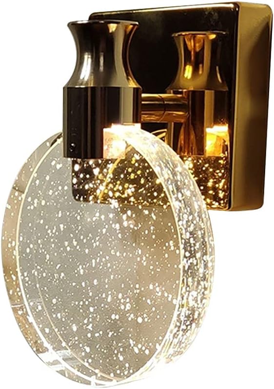 CRYSTAL GLASS WALL LAMP