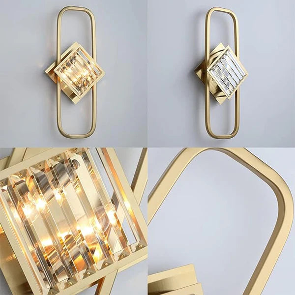 LUXURY STYLISH GOLDEN WALL LAMP