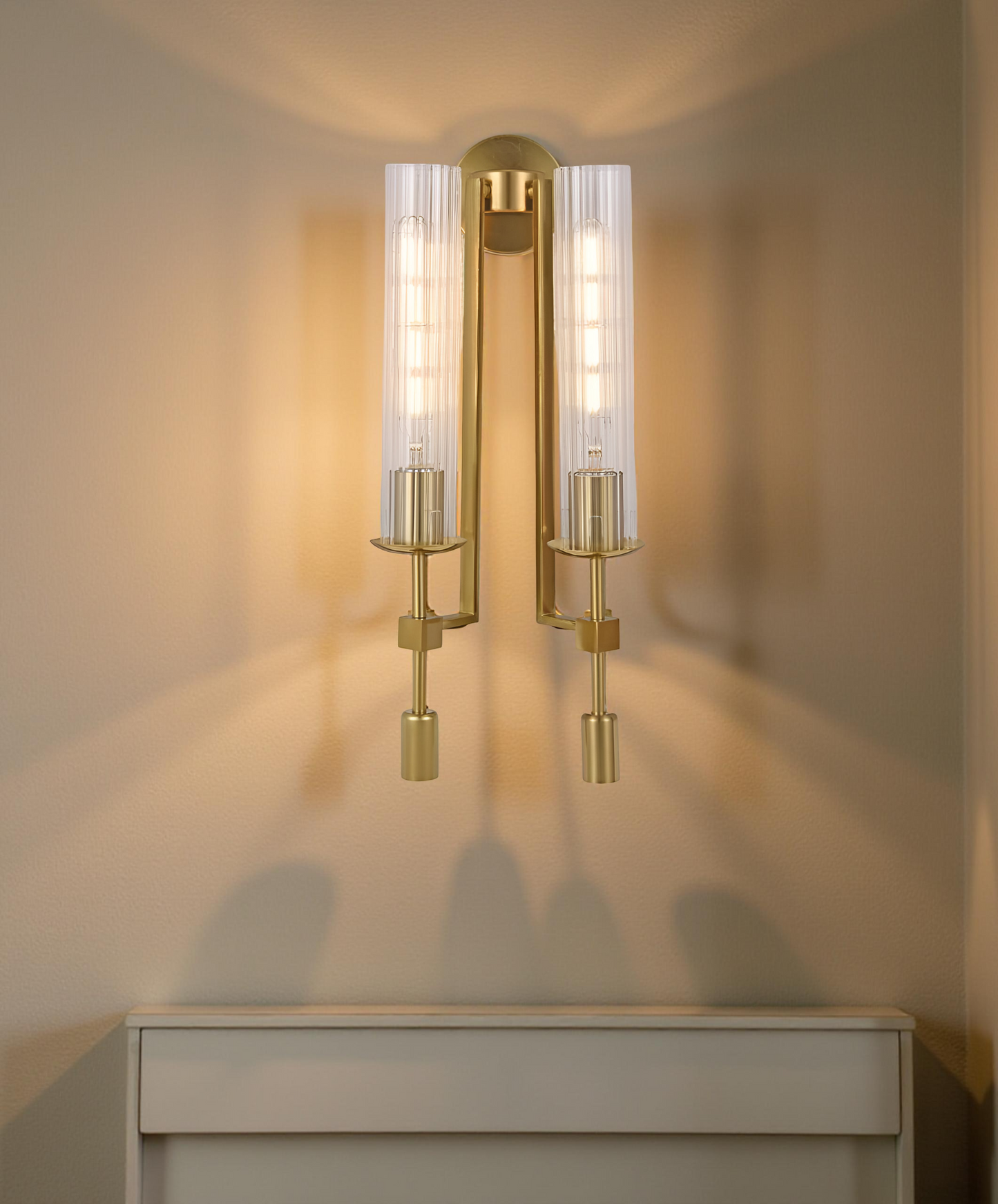 TWIN TUBE WALL LIGHT