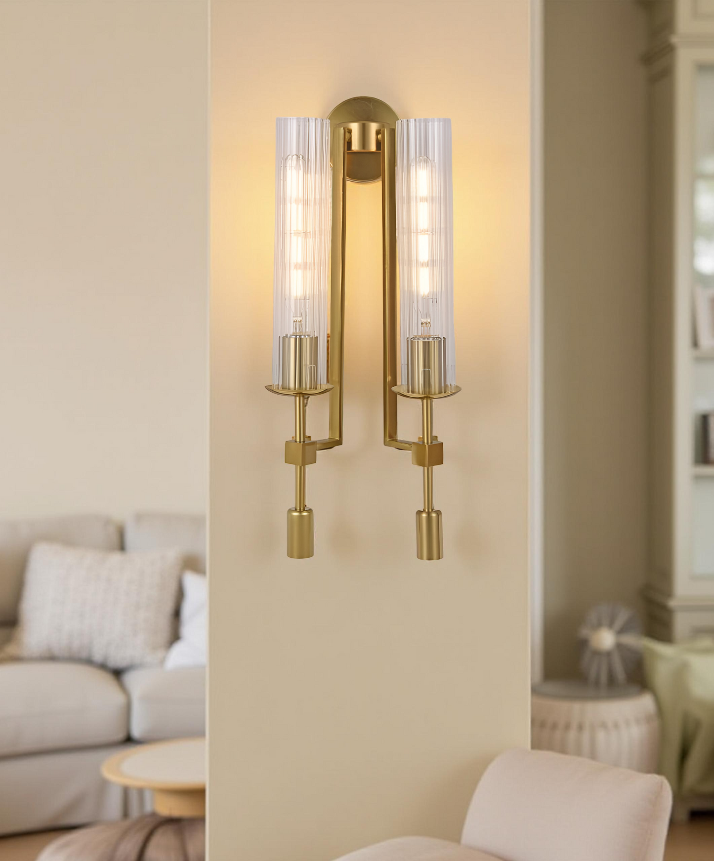 TWIN TUBE WALL LIGHT