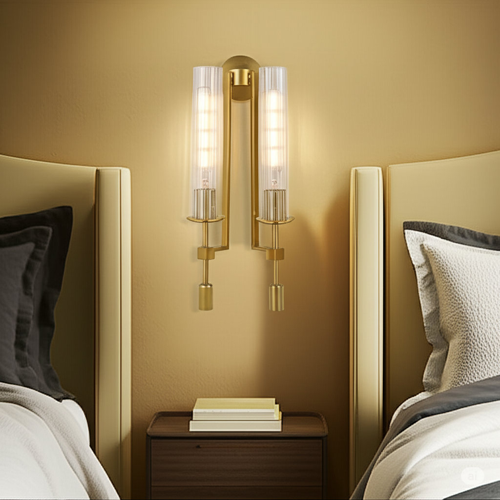 TWIN TUBE WALL LIGHT