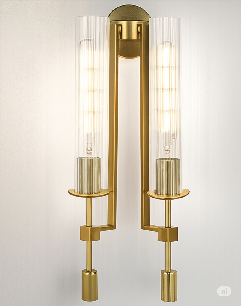 TWIN TUBE WALL LIGHT