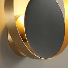GOLD LED WALL LAMP